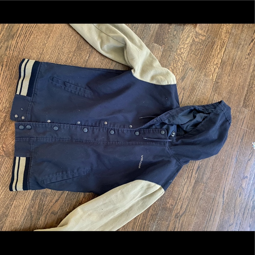 volcom varsity jacket